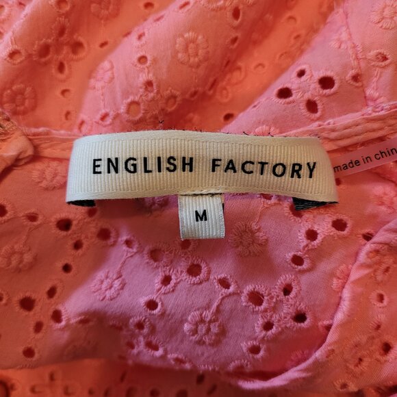 English Factory Broderie Lace Eyelet Dress - Picture 5 of 6